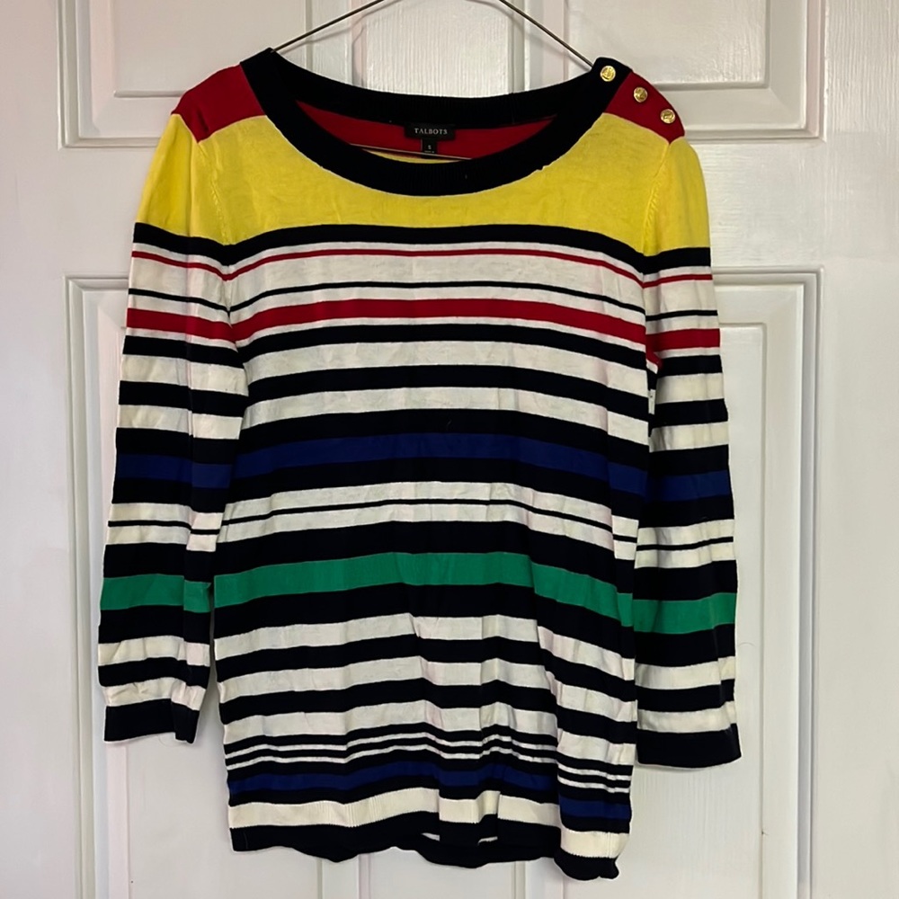 Talbots. 3/4 length sweater.